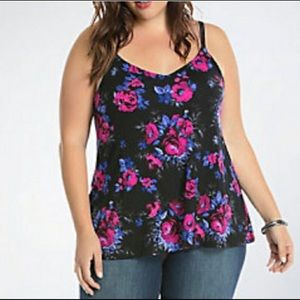 torrid Tops - Torrid floral tank top torrid Tops - Torrid floral tank top